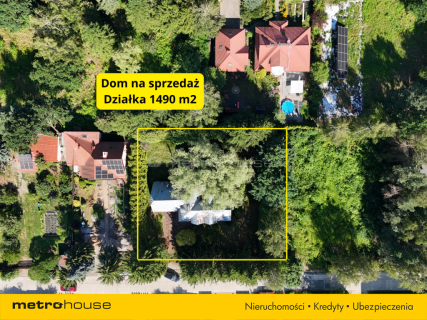 Dom z potencjałem na działce 1490 m2 w Sulejówku