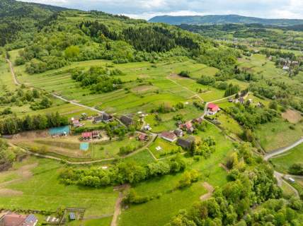 Działka Budowlana w Łętowni - widokowa