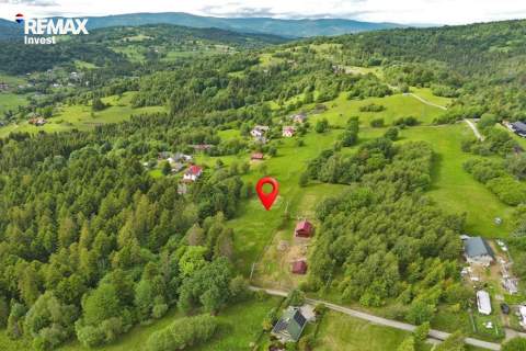 Działka 1,03 ha z potencjałem w Beskidach