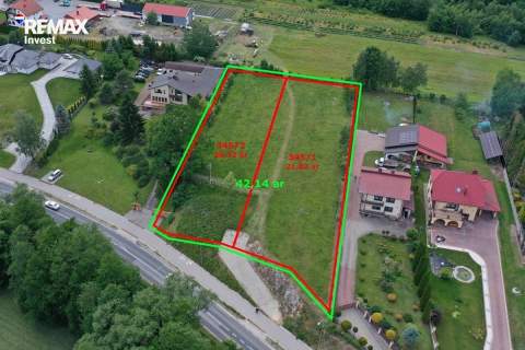 Działka budowlana 42,14 a Łagów ul. Rakowska