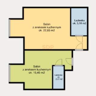 Dwupak 44,03 m2 Stare Miasto - top lokalizacja