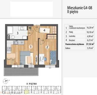 Gotowe do odbioru . PKP 300 m . Balkon . Smolec