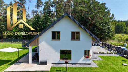 Dom przy lesie 186 m2 garaż 2-stanowiskowy