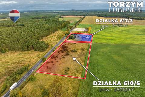Na sprzedaż 2 działki z potencjałem inwestycyjnym