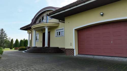 WILLA 310m na 2,5 HA RZEKA, OGRÓD. NISKIE KOSZTY