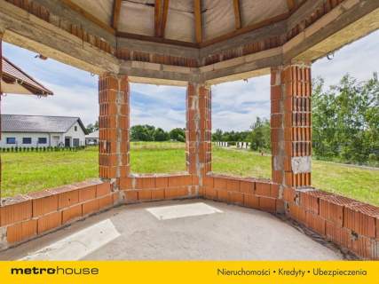 Dom stan surowy otwarty 155m2, działka 21 arów