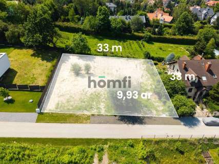 Działka przy Lesie Wolskim 993 m2 Kraków