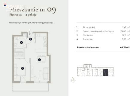 2-pokojowe mieszkanie z balkonem Bielsko-Biała