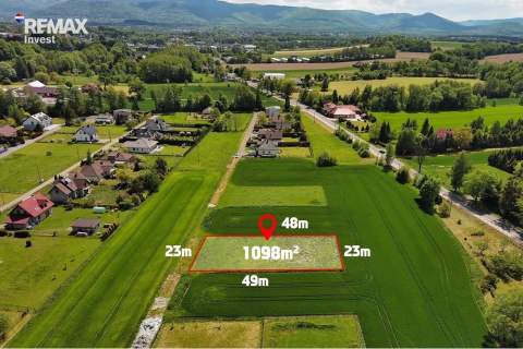 Kameralne budowlane 1098m2 w Jasienicy