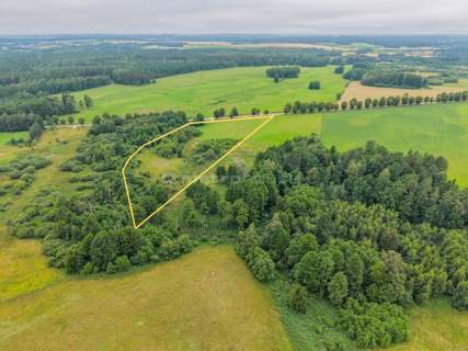 2,47 ha z WZ na 5 domów obok Ełku