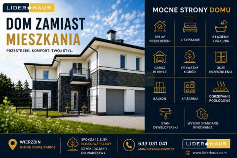 Nowoczesny lokal z ogrodem i garażem 169 m