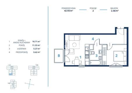 Gotowa inwestycja - metraże od 39 m2, Kraków