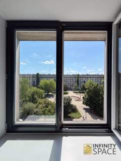 Ustawne studio Widok na park Plac Hallera Cegła