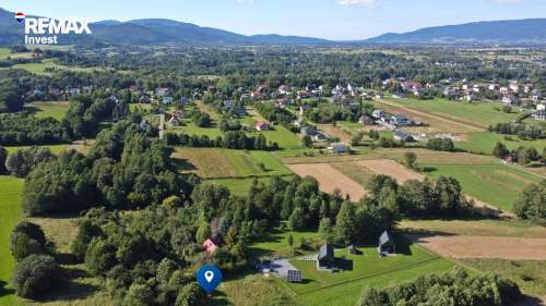 Działka rekreacyjna 1439m2 w Radziechowach