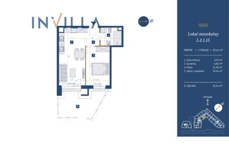 Apartament 39,41 m GEDANIA Nad Motławą
