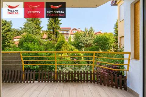 Funkcjonalne 3 pokoje z dużym balkonem i ogrodem