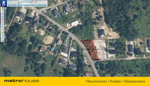 Działka budowlana Żarki Letnisko 1162m2
