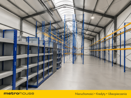 Magazyn 765 m2 Biura 500 m2 Główna trasa w Jankach
