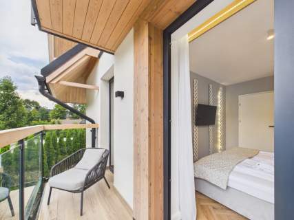 Apartament premium z 2 balkonami SPA Zakopane