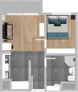 2 pokoje balkon, garaż, siłownia- Konstruktorska