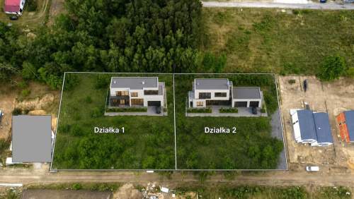Działka budowlana z lasem , prąd, woda, gaz