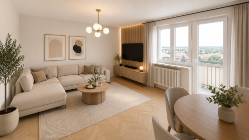 2-pokojowe mieszkanie 49,61 m 10. piętro Balkon Radom