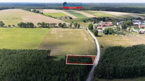 Działka o pow. 1355m- wydana WZ - Jaglice