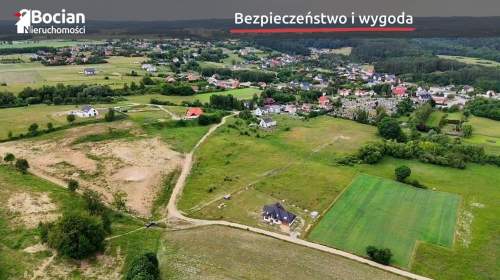 Duża, słoneczna, uzbrojona działka - Pręgowo