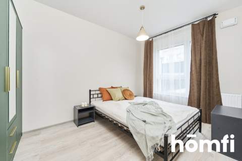 Komfortowe 2 pokoje z garażem Jagodno 42,63 m