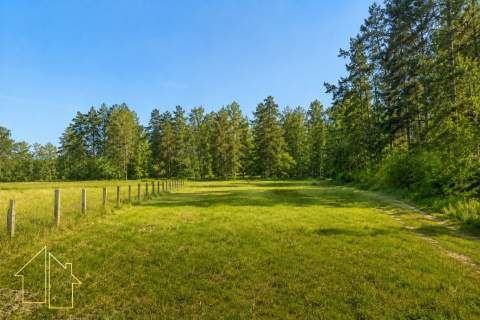 Działka 1610 m Jeziórko-Ustanówek MPZP PKP 950 m
