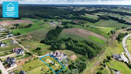 Miechucino Działka pod dom na Kaszubach 1866m2