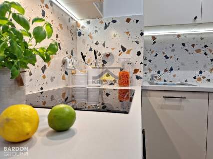 Apartament w centrum miasta z dużym tarasem