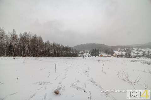 Widokowa działka w Bieszczadach