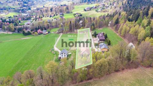DOM Z WIDOKIEM NA GÓRY Z DZIAŁKĄ 3373 m2 BRENNA