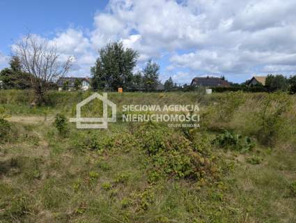 Działka budowlana o pow. 858 m2, Wiślinka