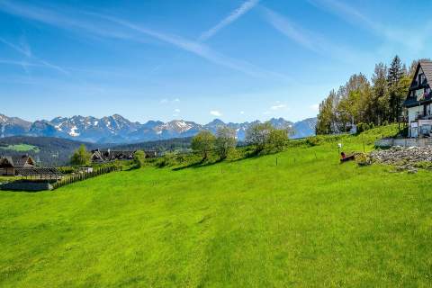 Działka inwestycyjna z widokiem na Tatry