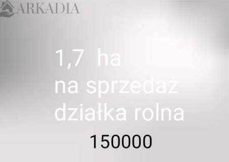Na sprzedaż działka rolna w gminie Gródek 1,7 ha cena 150000