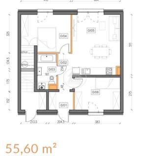 Ogród 75 m2 Mieszkanie przy granicy Wrocławia
