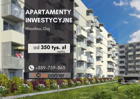 Apartamenty wykończone pod klucz Wrocław Gaj