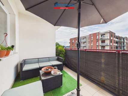 Apartament z dużym tarasem - Piła, Zielona Dolina