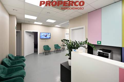 Lokal 212 m2 pod dz.medyczną Plaza ul. Zagnańska