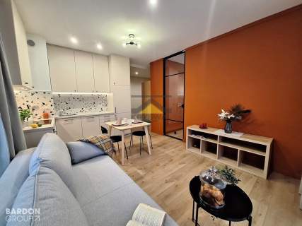 Apartament w centrum miasta z dużym tarasem