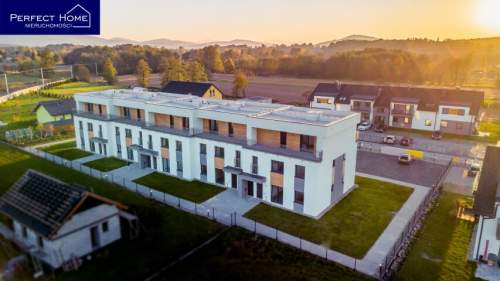 Mieszkanie z dużym tarasem, gładź, okolice Skoczowa.