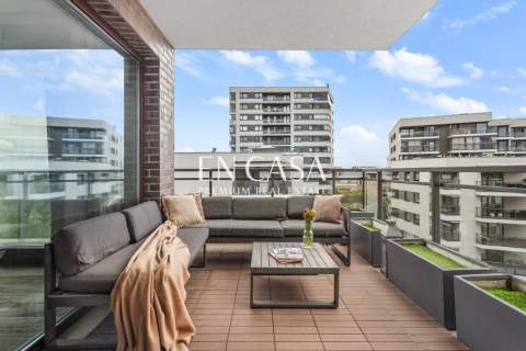 Penthouse z 3 tarasami Przy Arkadii