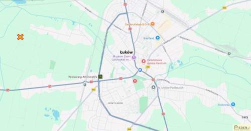 Sprzedam działke budowlana 1223 m2 w Zalesiu pod Łukowem