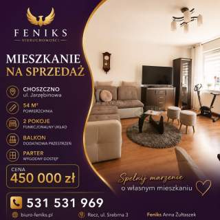 KOMFORTOWE ,UMEBLOWANE NA PARTERZE ,2 POKOJE BAL