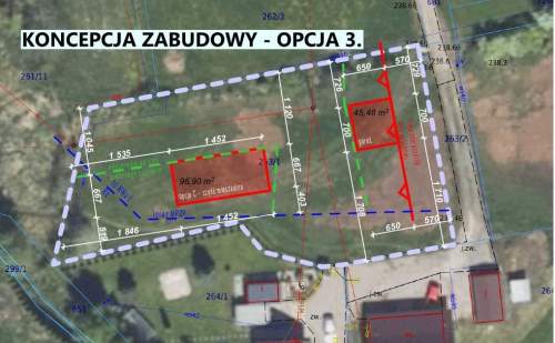 Płaskie 15a 3 linia zabudowy