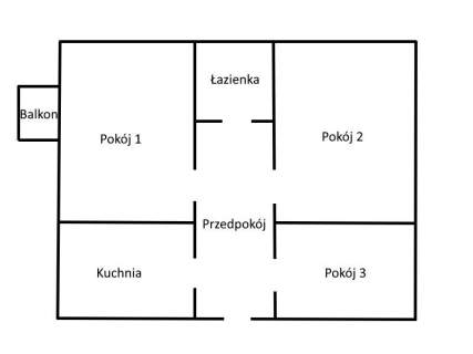 3 pokoje 56m2 widokowe winda Nowa Huta