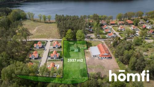Działka pod inwestycję z prywatną plażą i pomostem