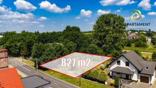 Działka budowlana 827m2 Piekary Śląskie